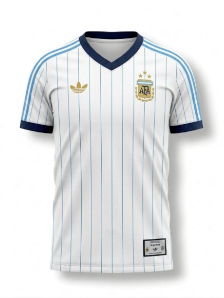 Argentina Terrace Icon Kit Half Sleeve Thai Premium Football Jersey 2026